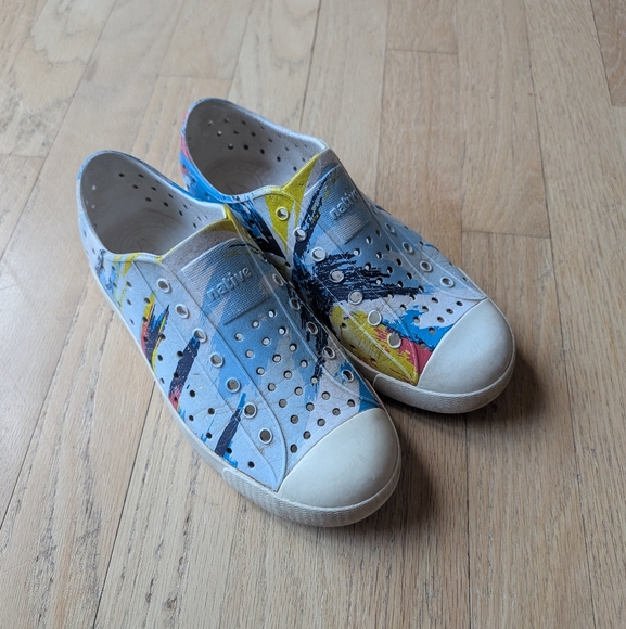 Native Jefferson Shoes Multicolored Size 3 - Picture 1 of 5